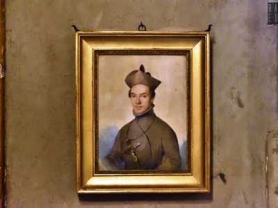 Questo invece � padre Michele � ci indica Bernardo -: nell�800 fu superiore della Compagnia dei Gesuiti in Oregon e valoroso missionario�